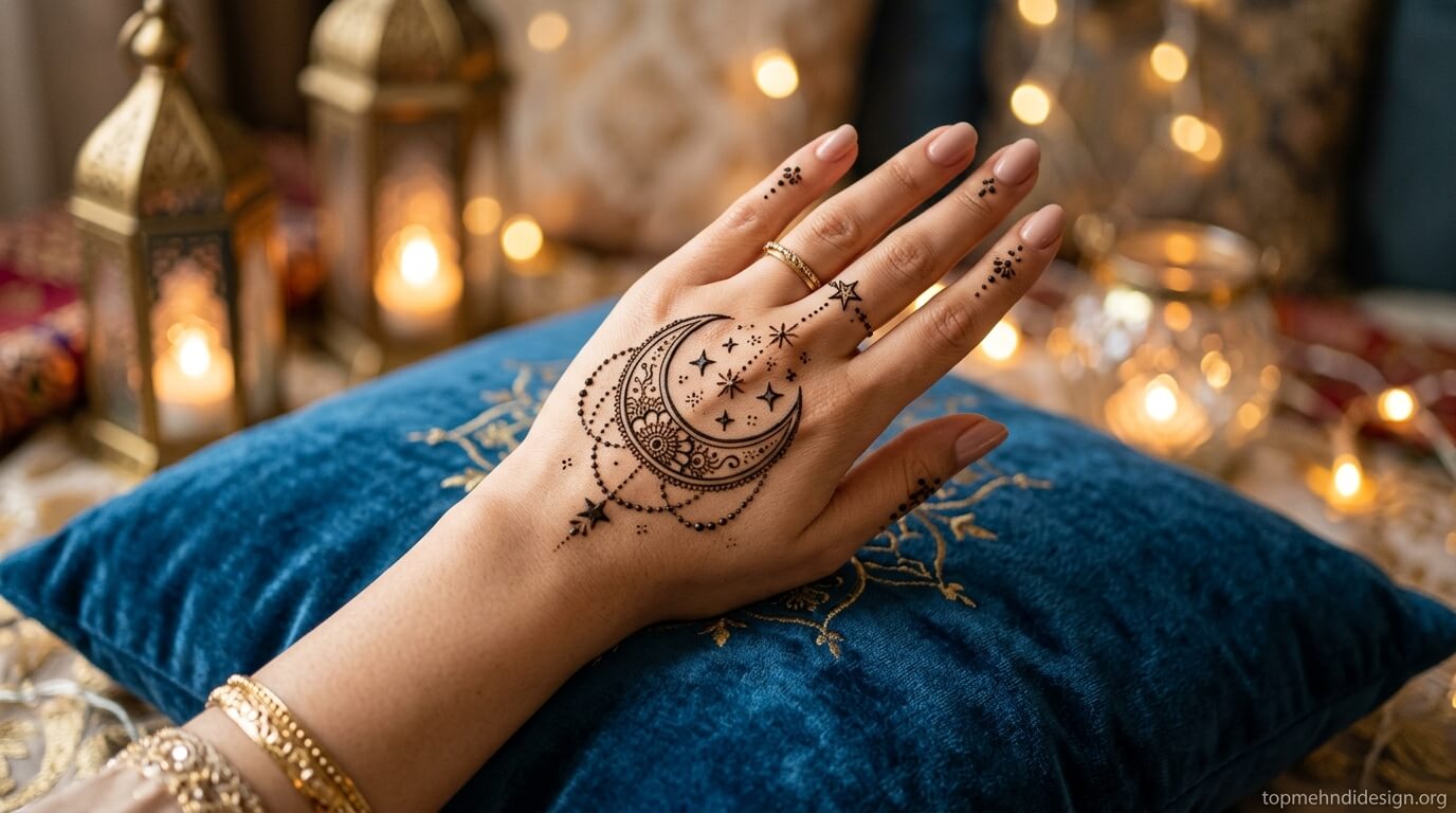 Bakra Eid Mehndi Design Simple Back Hand 2026
