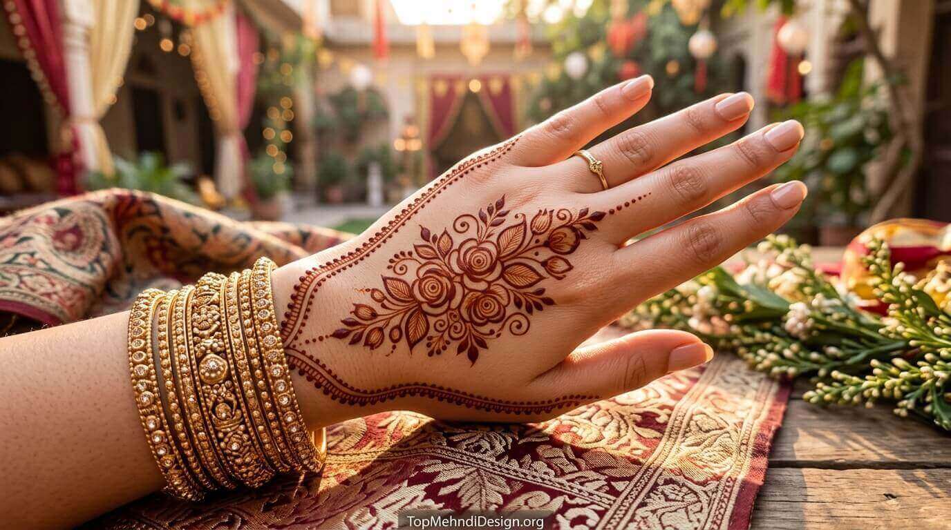 Easy Henna Design for Eid ul Adha 2026