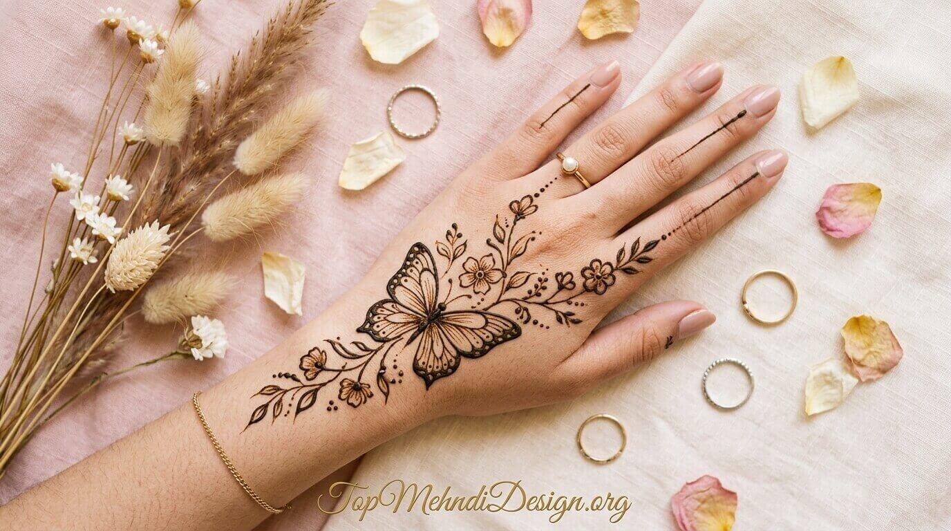 Easy Henna Design for Eid ul Adha 2026