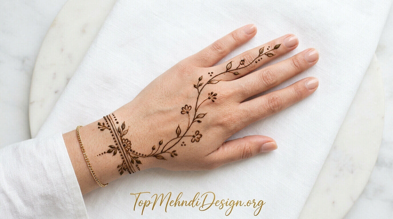 Easy Henna Design for Eid ul Adha 2026