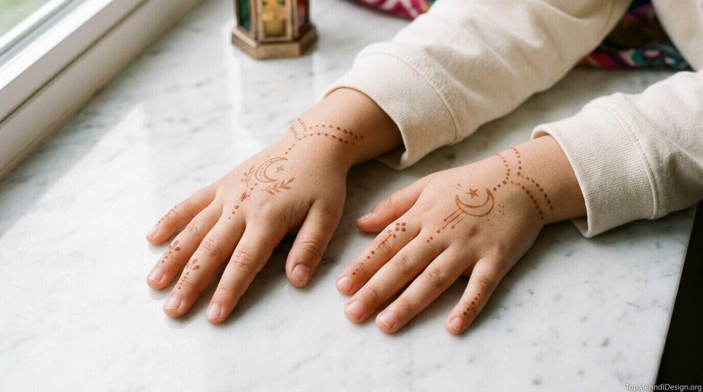 Easy Henna Design for Eid ul Adha 2026