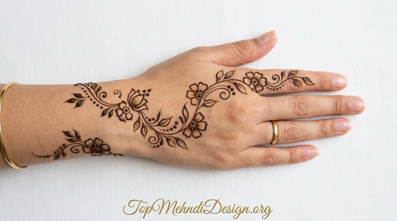 Easy Henna Design for Eid ul Adha 2026