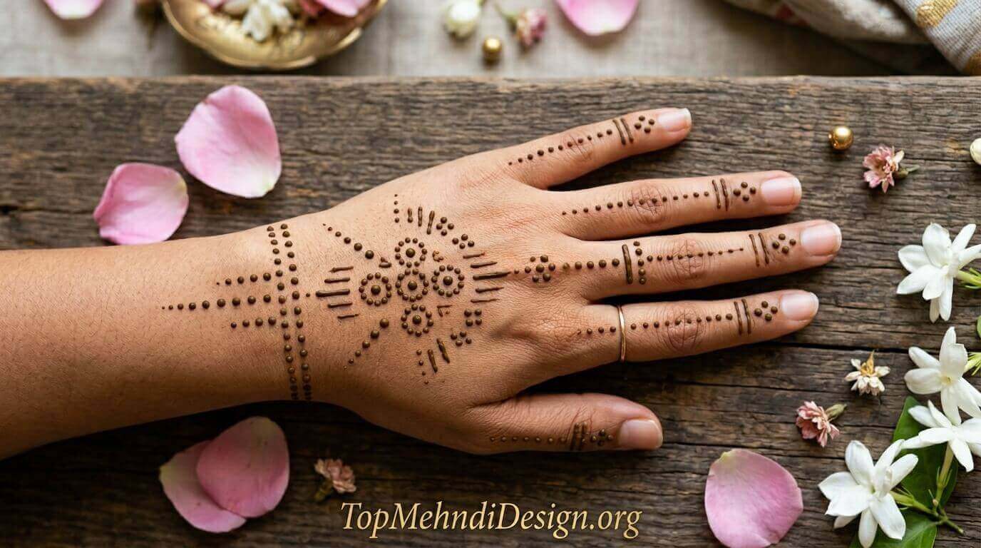 Easy Henna Design for Eid ul Adha 2026