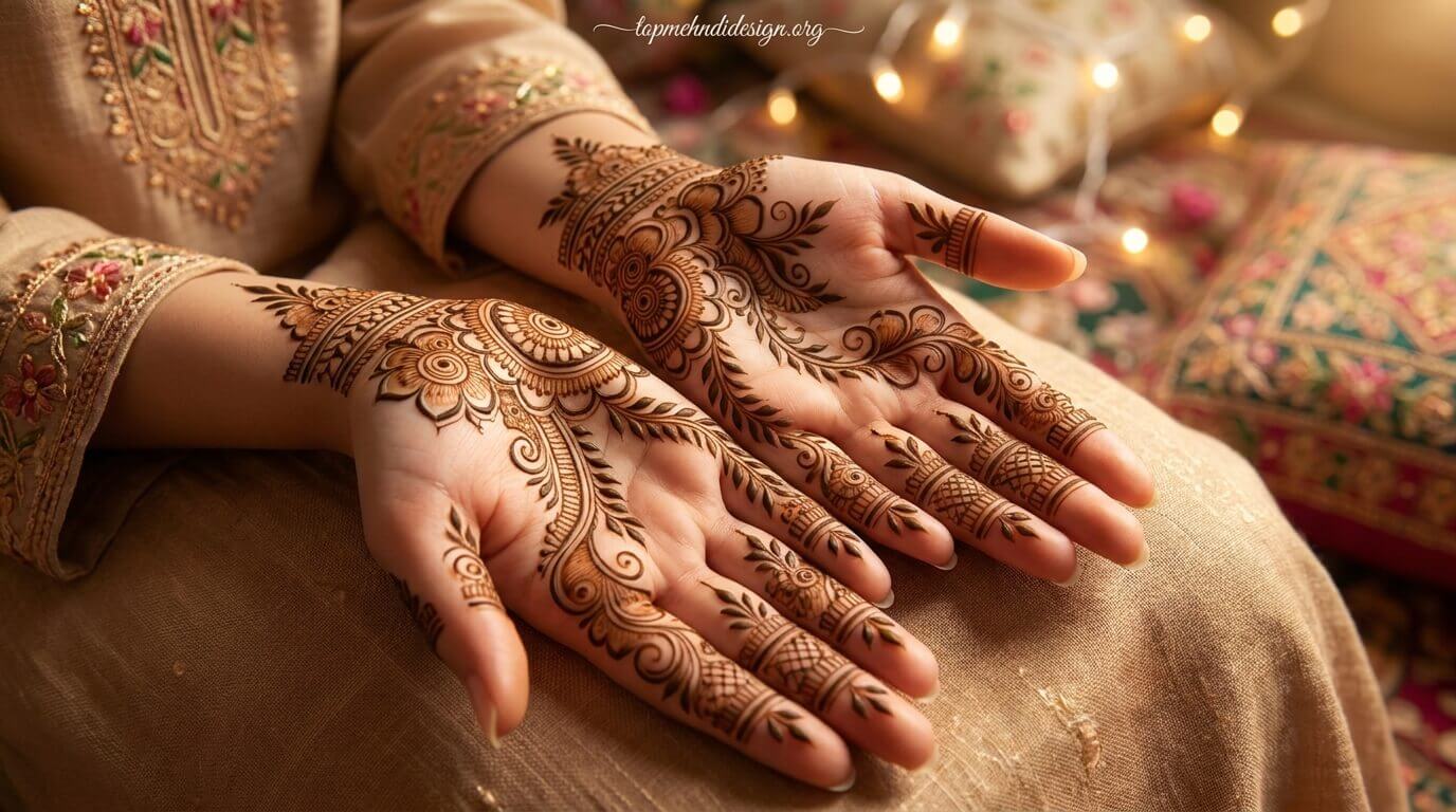 Eid ul Adha Mehndi Design for Hands 2026