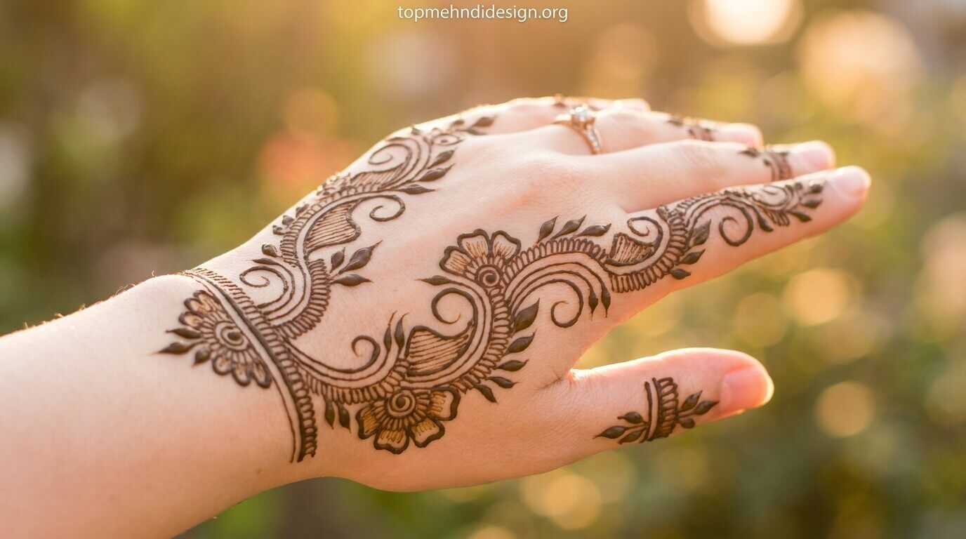 Eid ul Adha Mehndi Design for Hands 2026