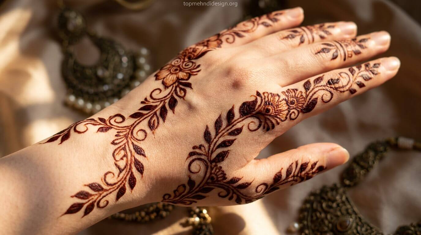 Eid ul Adha Mehndi Design for Hands 2026