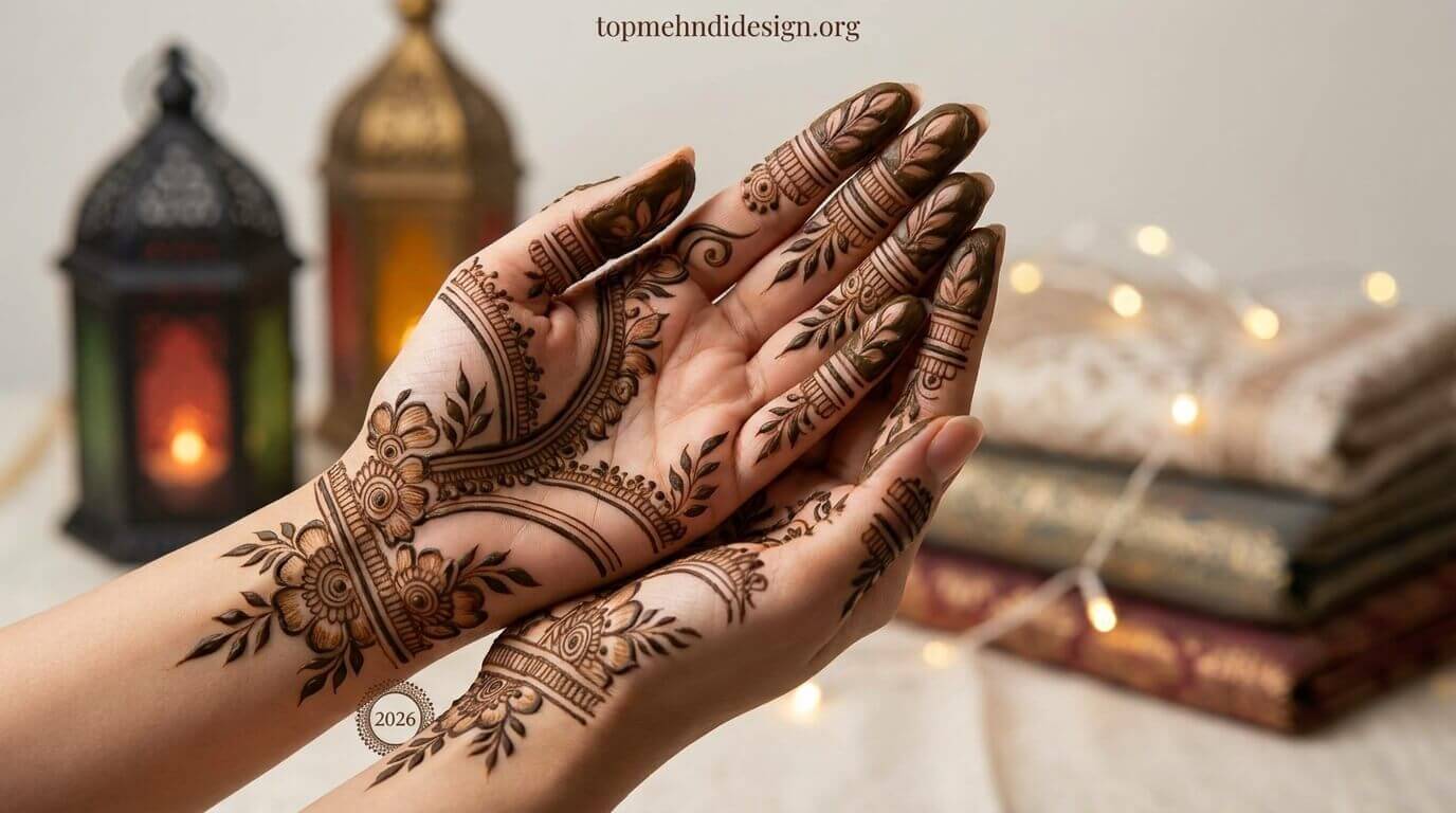 Eid ul Adha Mehndi Design for Hands 2026