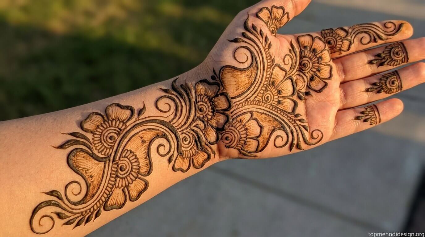 Eid ul Adha Mehndi Design for Hands 2026