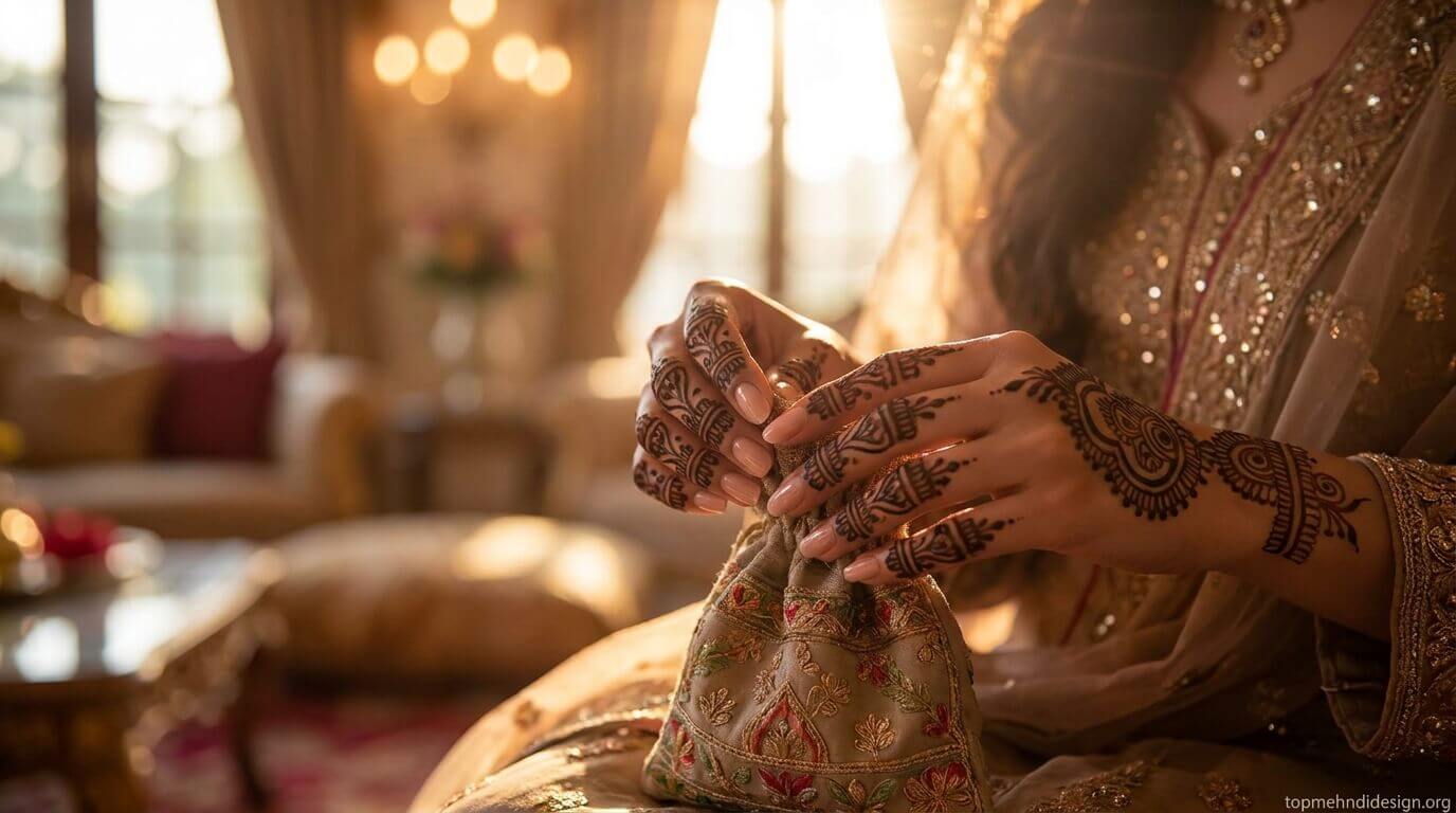 Bakra Eid Mehndi Design Arabic Simple 2026