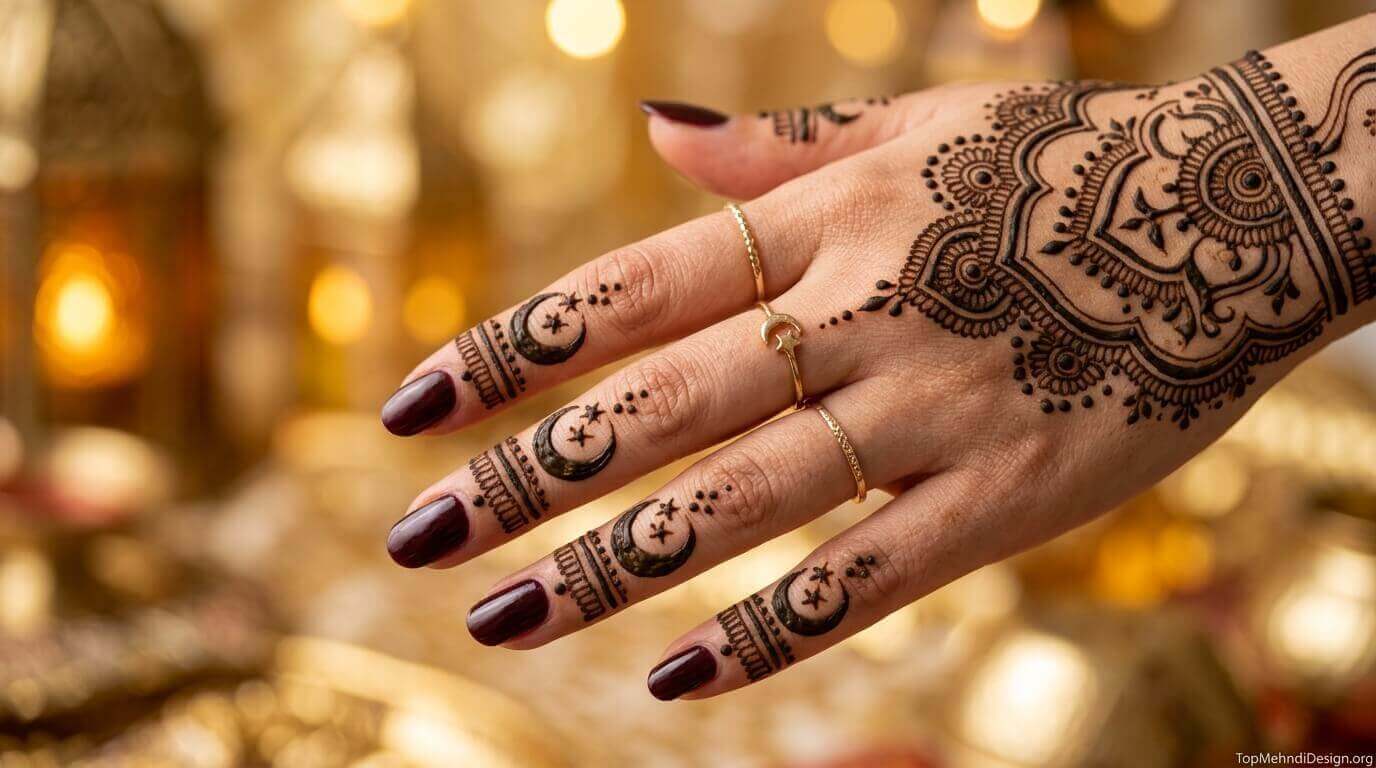 Finger Mehndi Designs for Eid ul Adha 2026