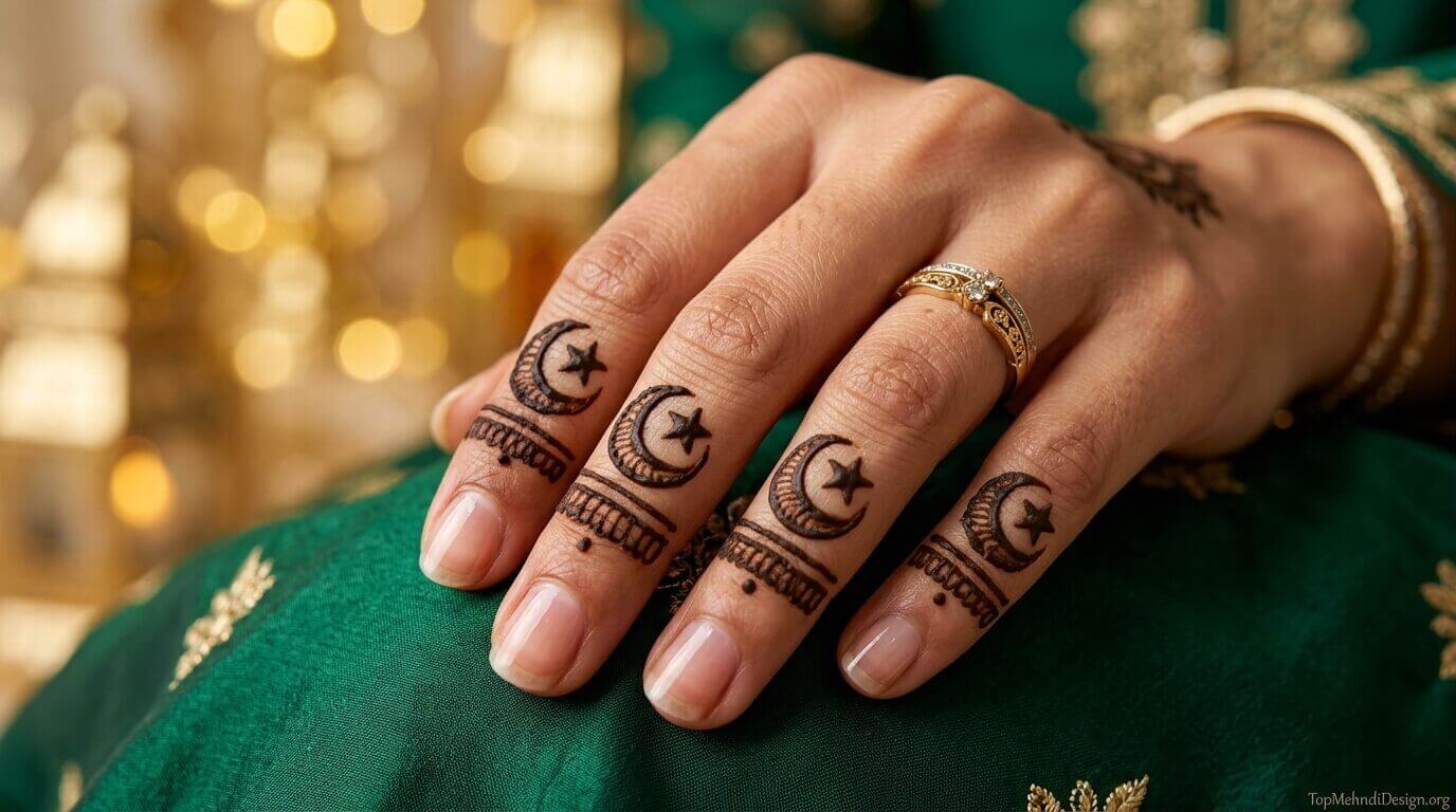 Finger Mehndi Designs for Eid ul Adha 2026