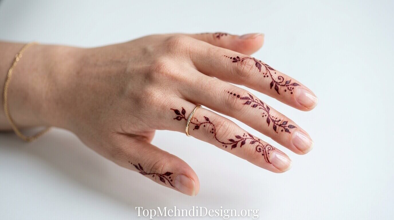 Finger Mehndi Designs for Eid ul Adha 2026