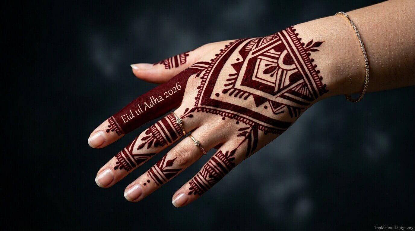 Finger Mehndi Designs for Eid ul Adha 2026