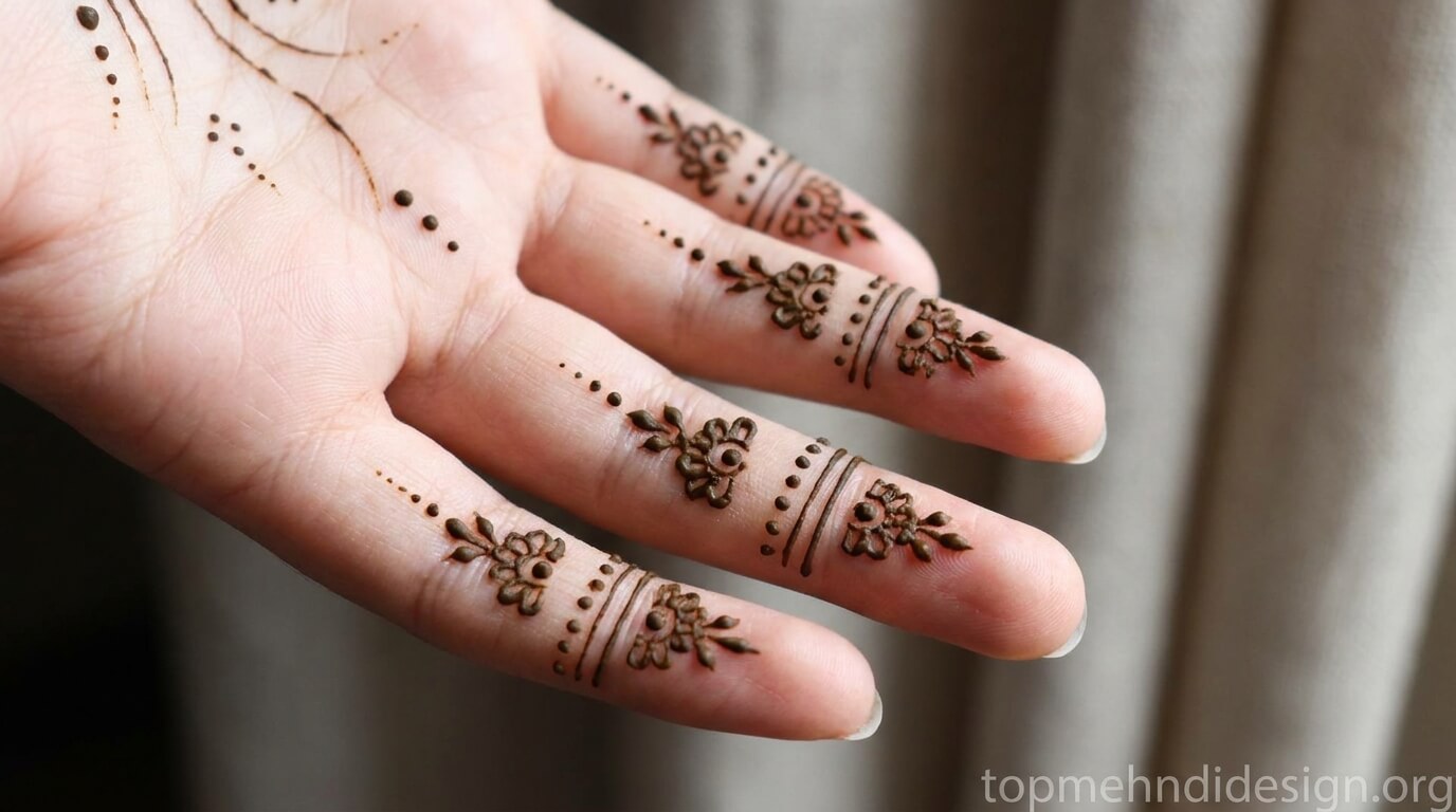 Bakra Eid Mehndi Design Simple Front Hand 2026