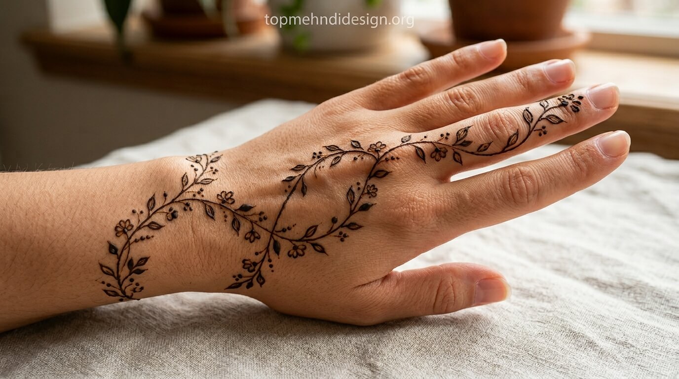Bakra Eid Mehndi Design Simple Back Hand 2026