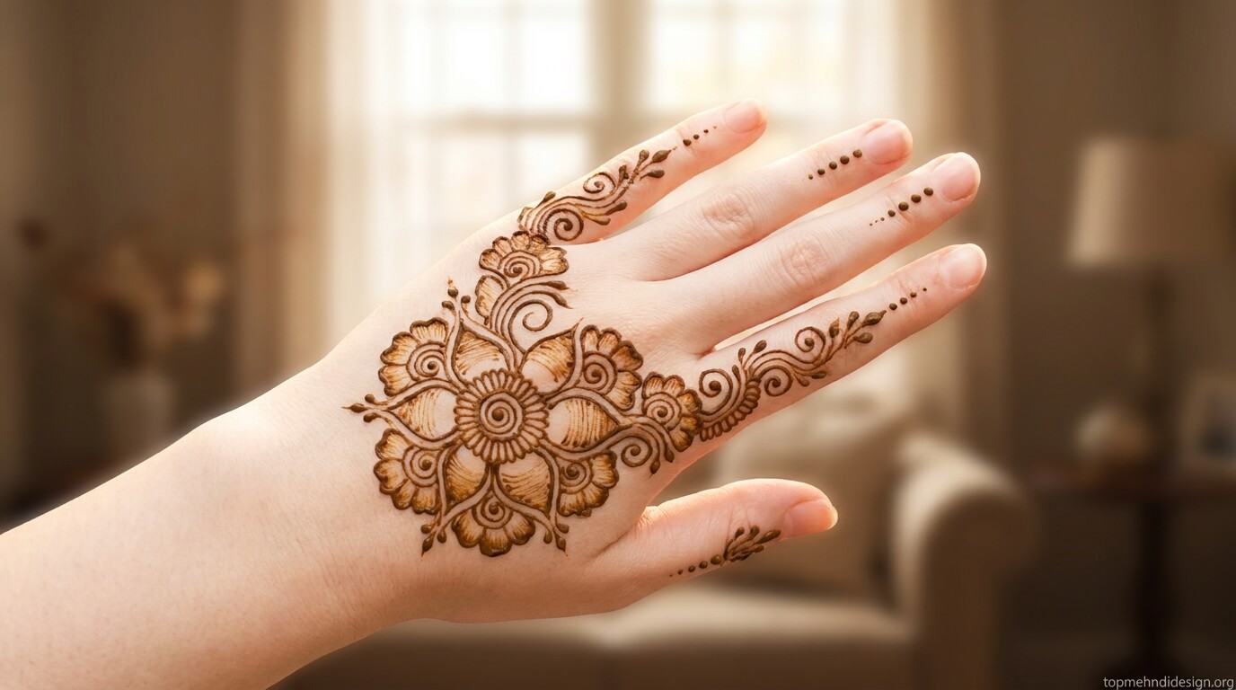 Asan Mehndi Design Ghar Par 2026 