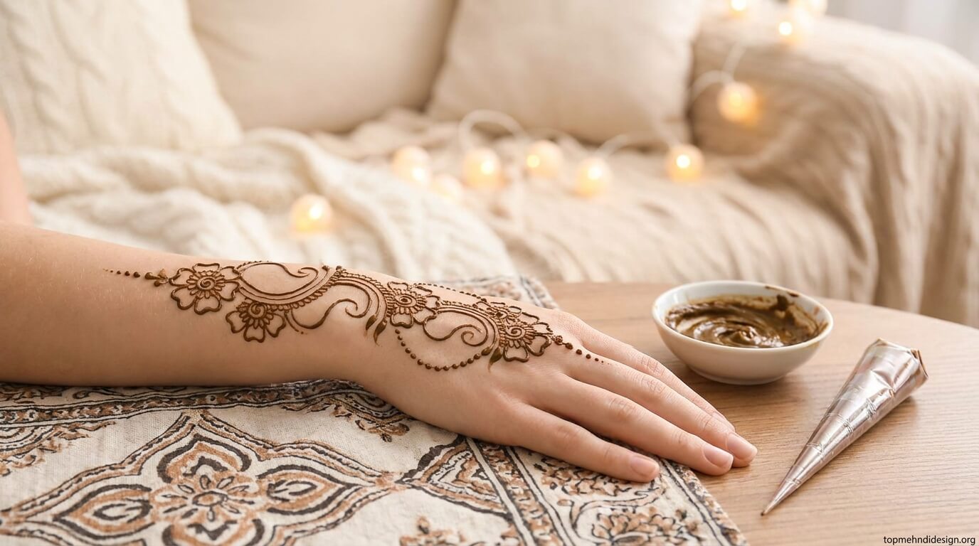 Asan Mehndi Design Ghar Par 2026 