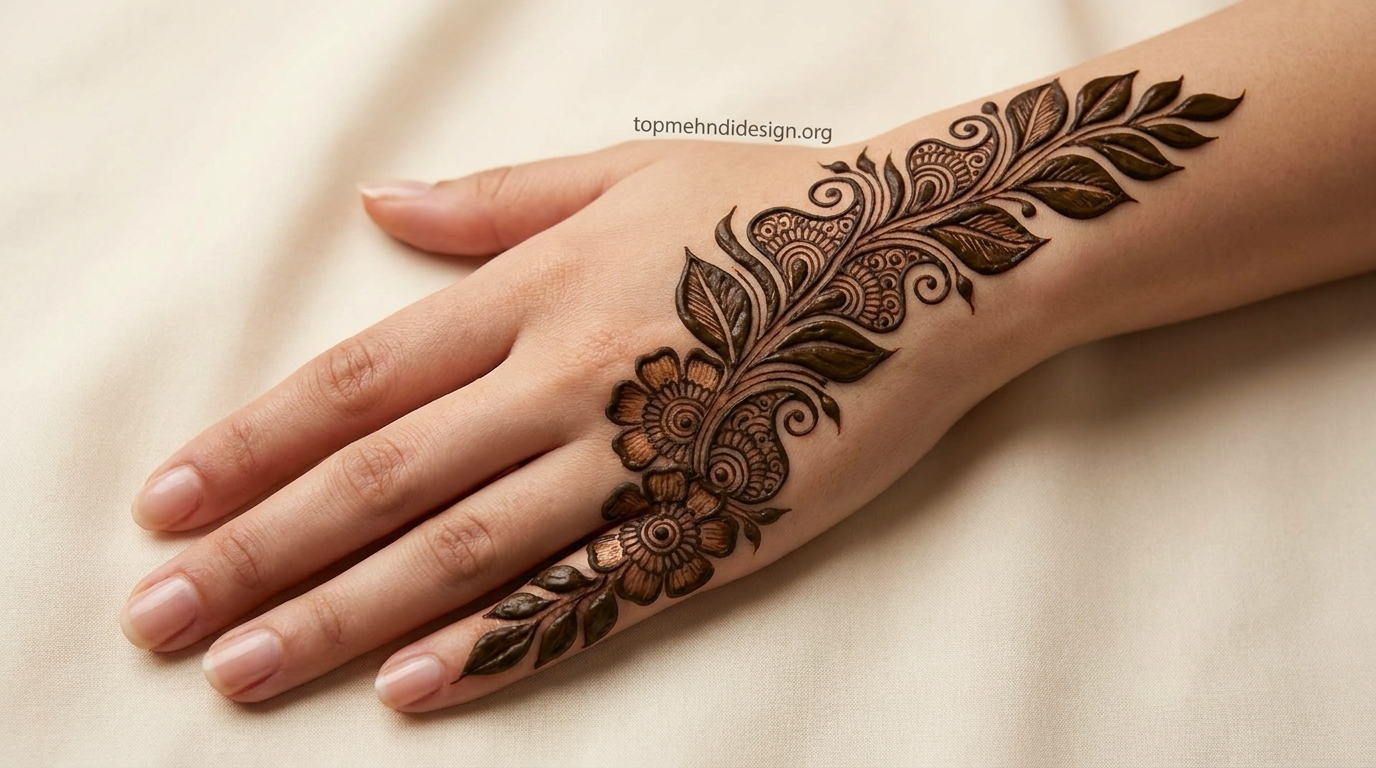 Bakra Eid Mehndi Design Arabic Simple 2026