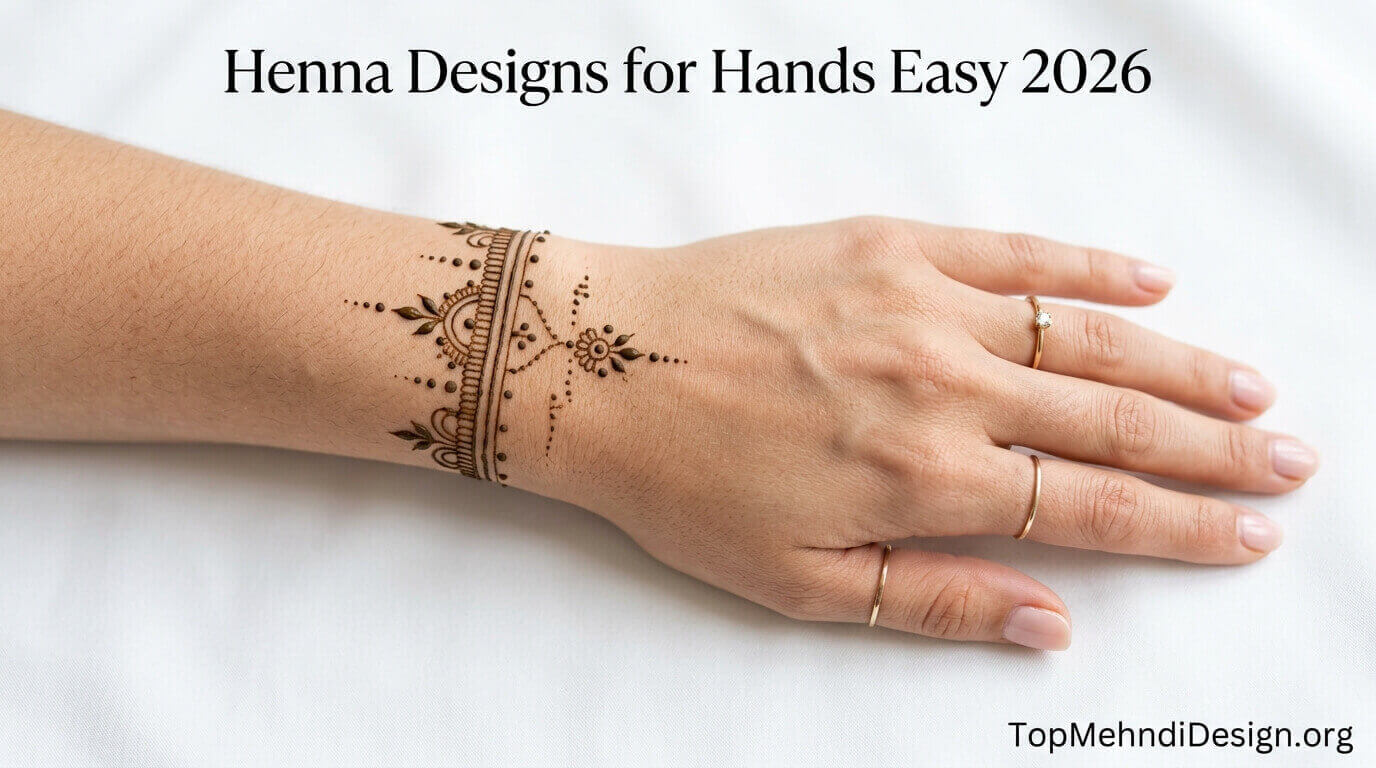 Henna Designs for Hands Easy 2026
