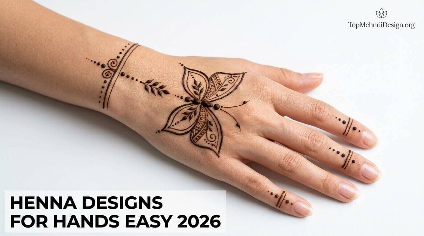 Henna Designs for Hands Easy 2026