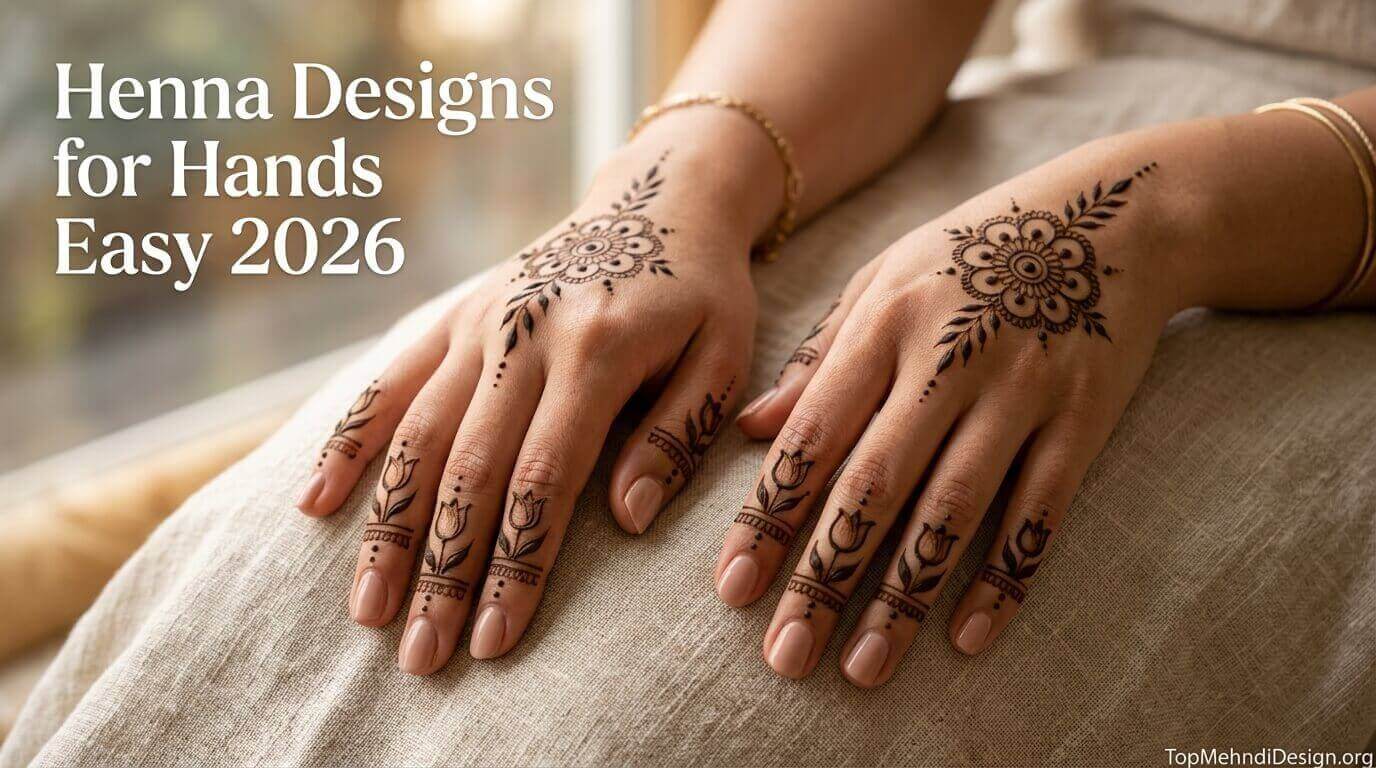 Henna Designs for Hands Easy 2026