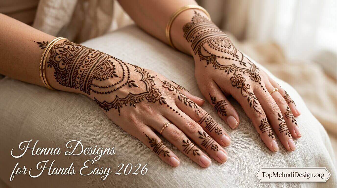 Henna Designs for Hands Easy 2026