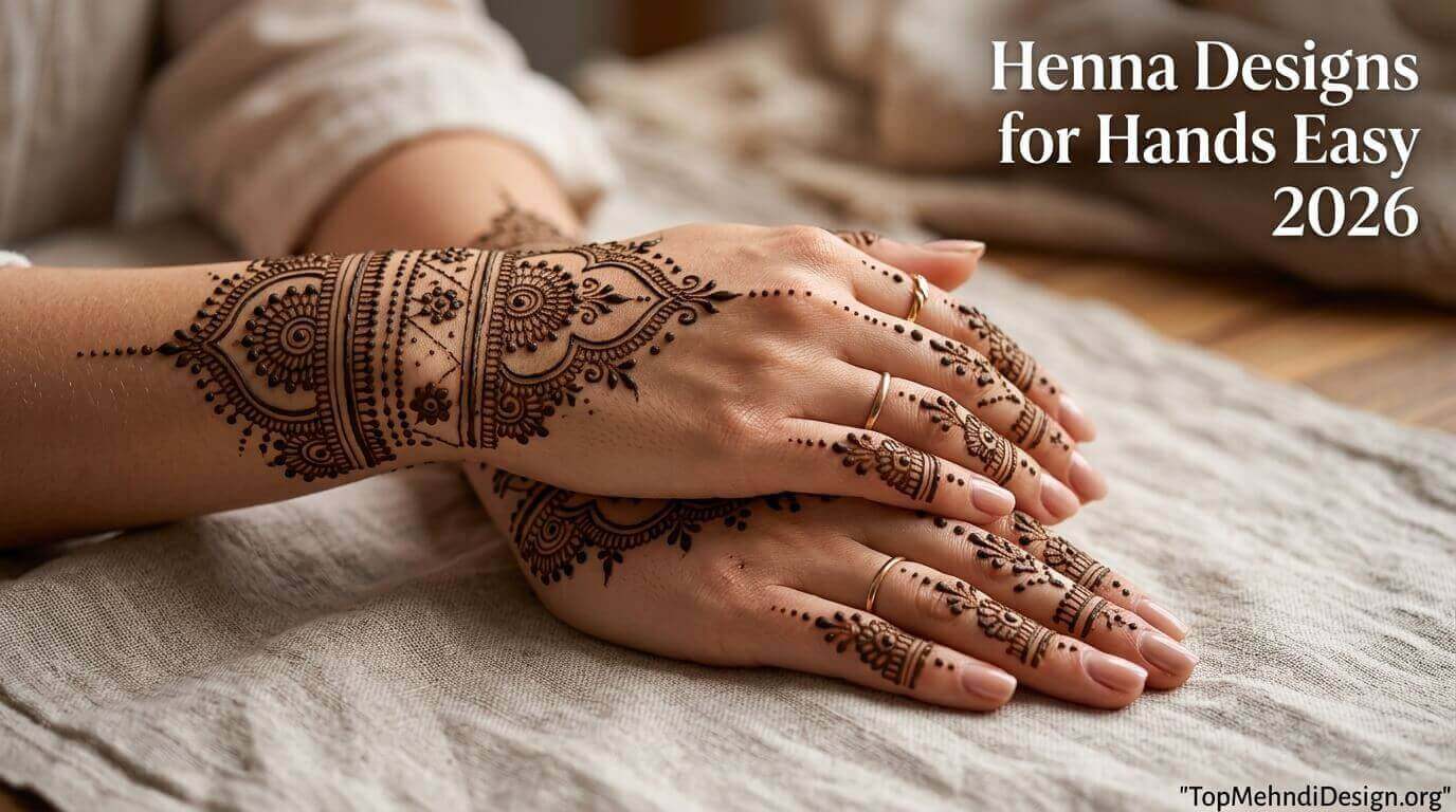 Henna Designs for Hands Easy 2026