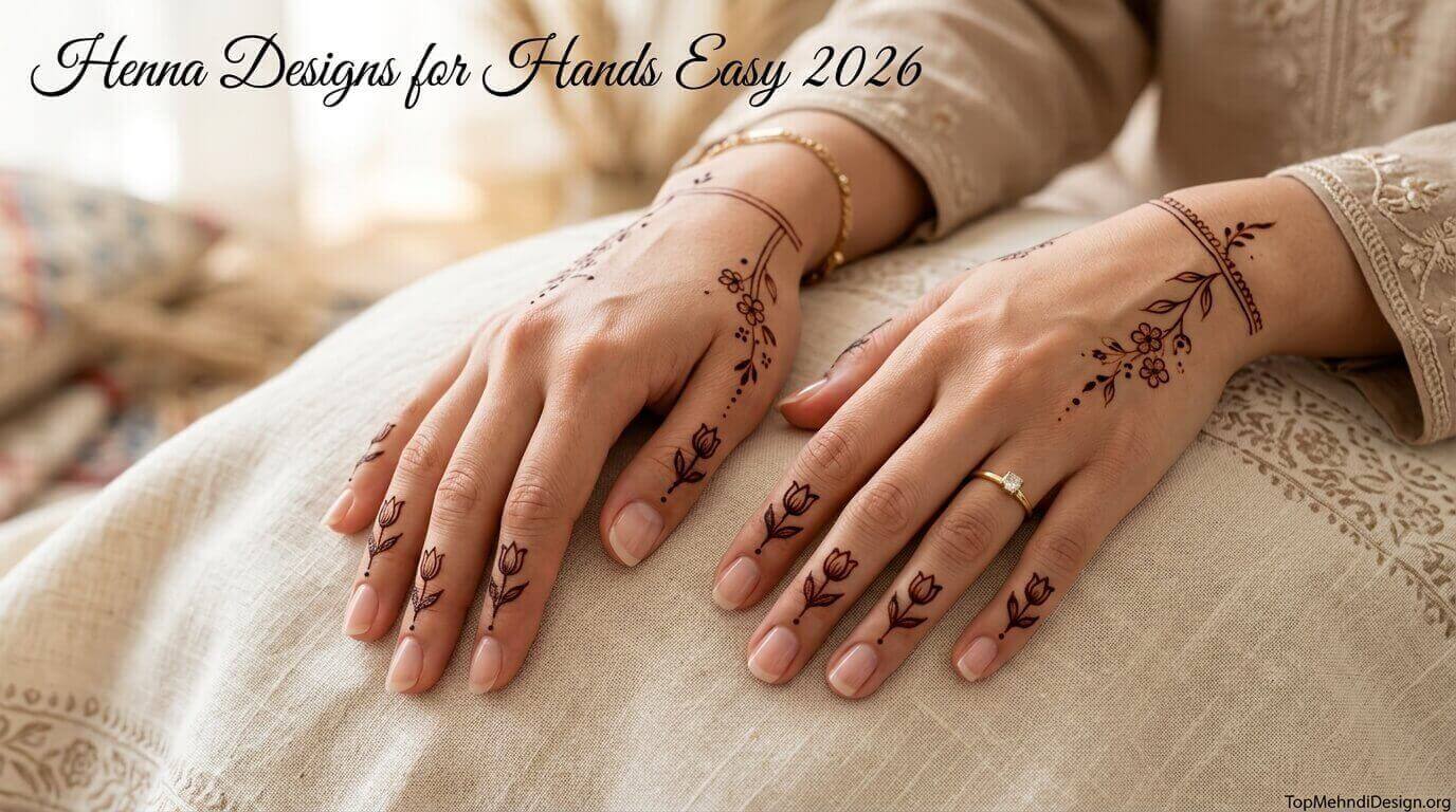 Henna Designs for Hands Easy 2026