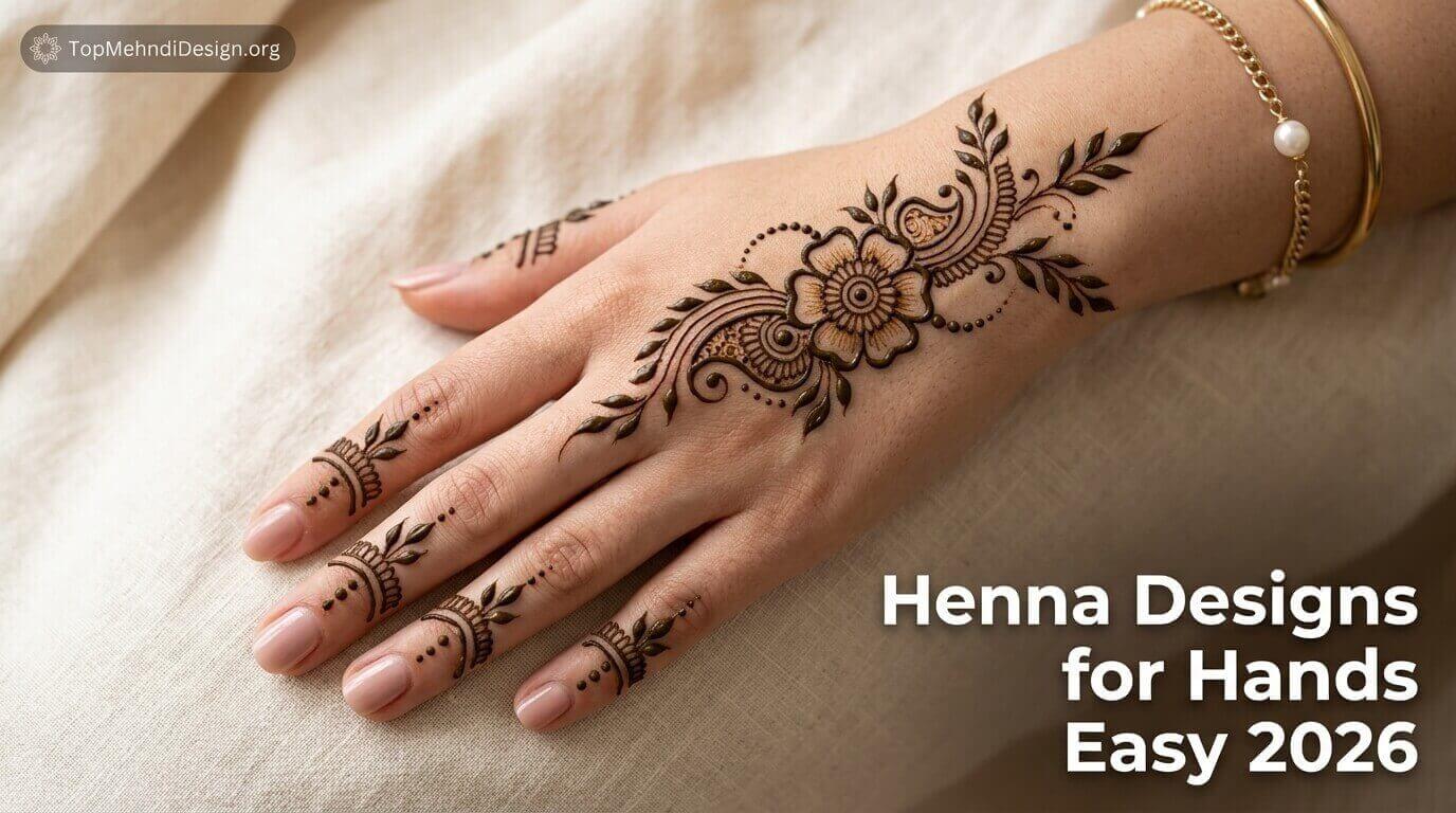 Henna Designs for Hands Easy 2026