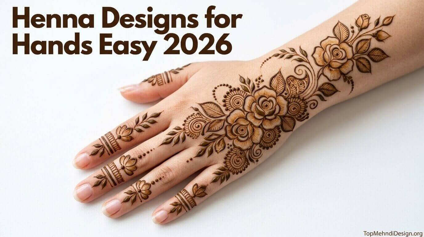 Henna Designs for Hands Easy 2026