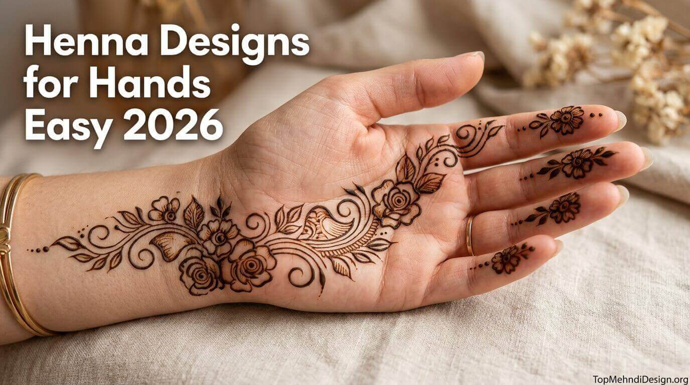 Henna Designs for Hands Easy 2026