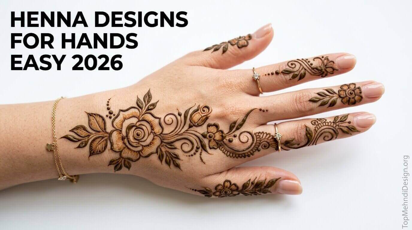 Henna Designs for Hands Easy 2026