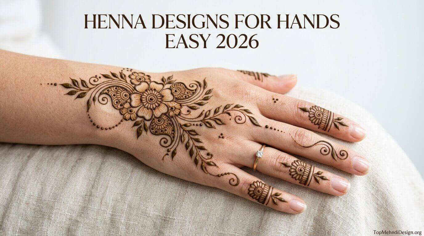 Henna Designs for Hands Easy 2026