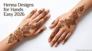Henna Designs for Hands Easy 2026