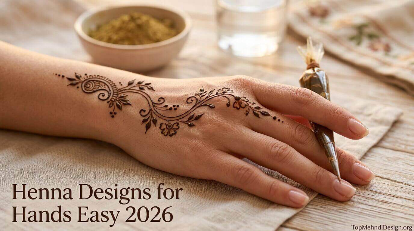 Henna Designs for Hands Easy 2026