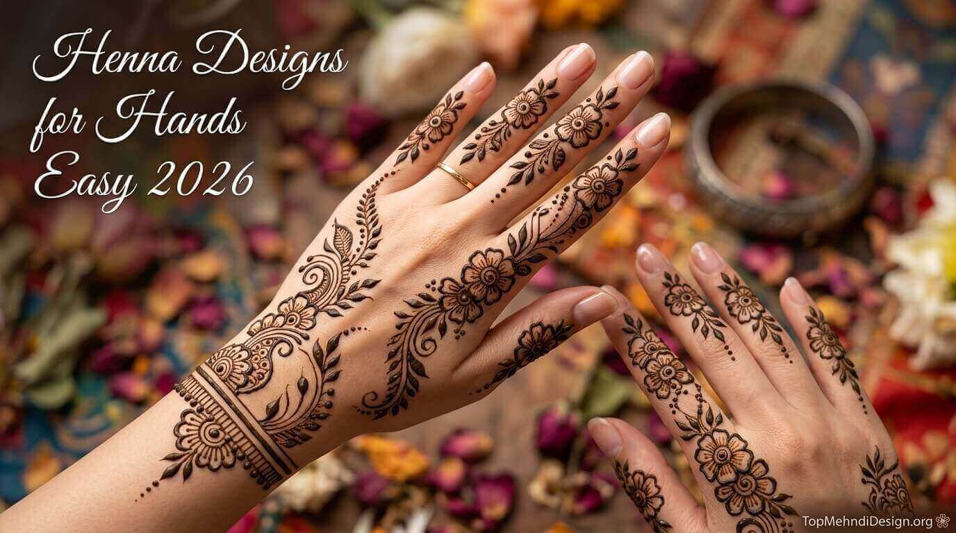 Henna Designs for Hands Easy 2026