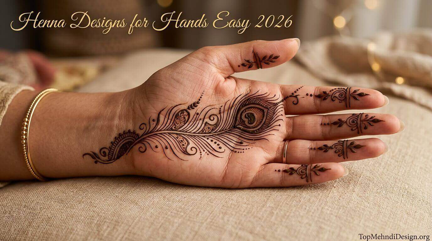 Henna Designs for Hands Easy 2026