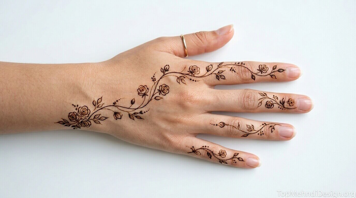 Khafif Mehndi Design for Beginners 2026