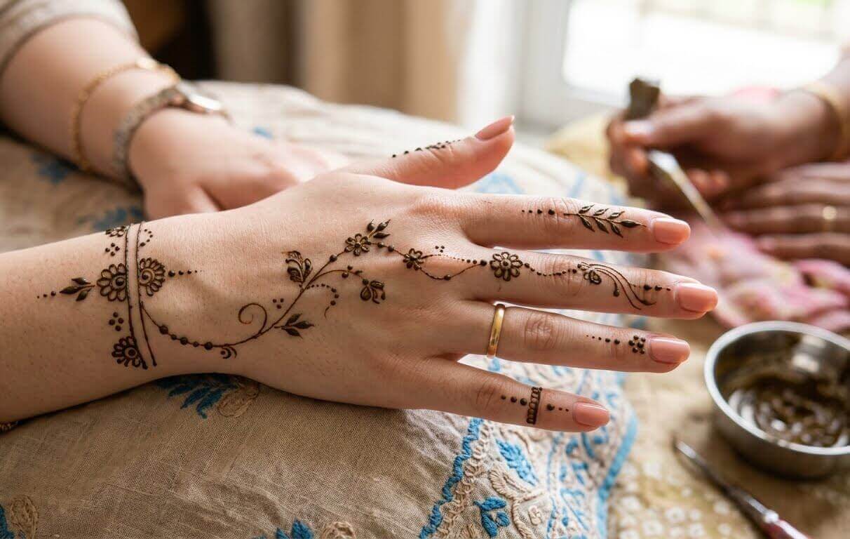 Khafif Mehndi Design for Beginners 2026