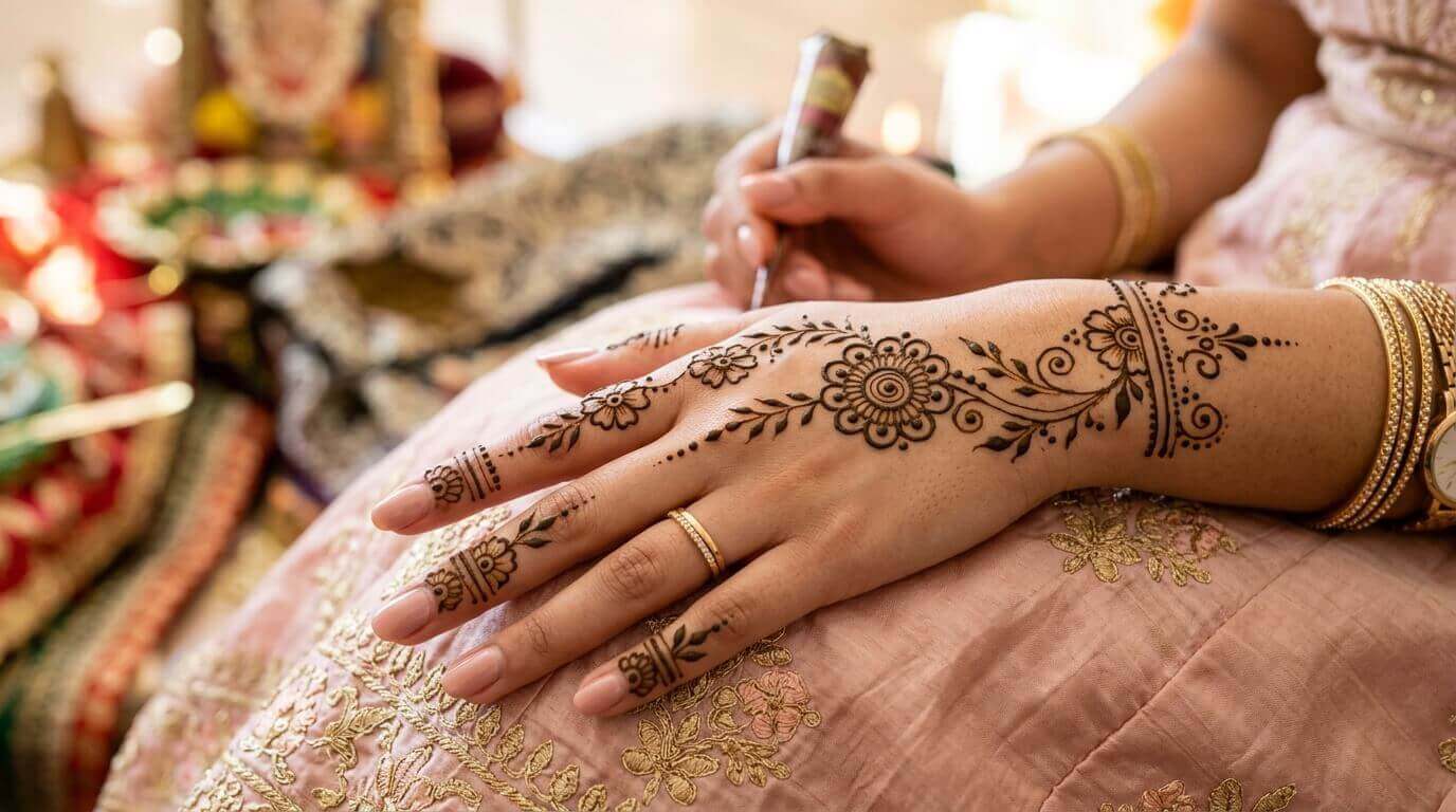 Khafif Mehndi Design for Beginners 2026