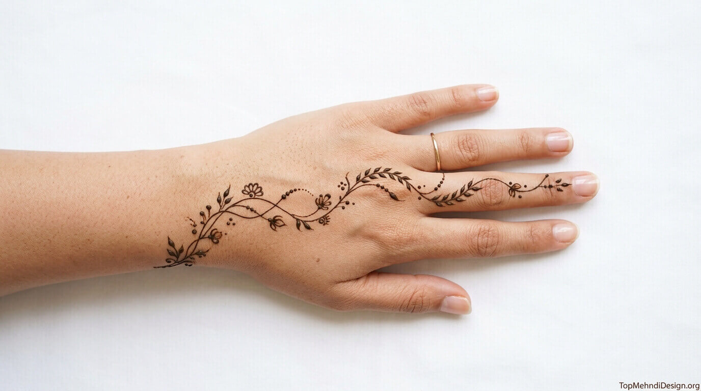 Khafif Mehndi Design for Beginners 2026