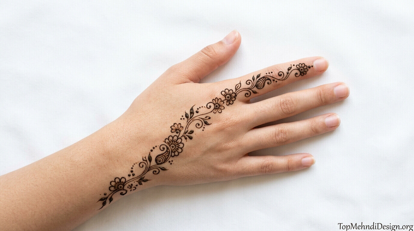 Khafif Mehndi Design for Beginners 2026