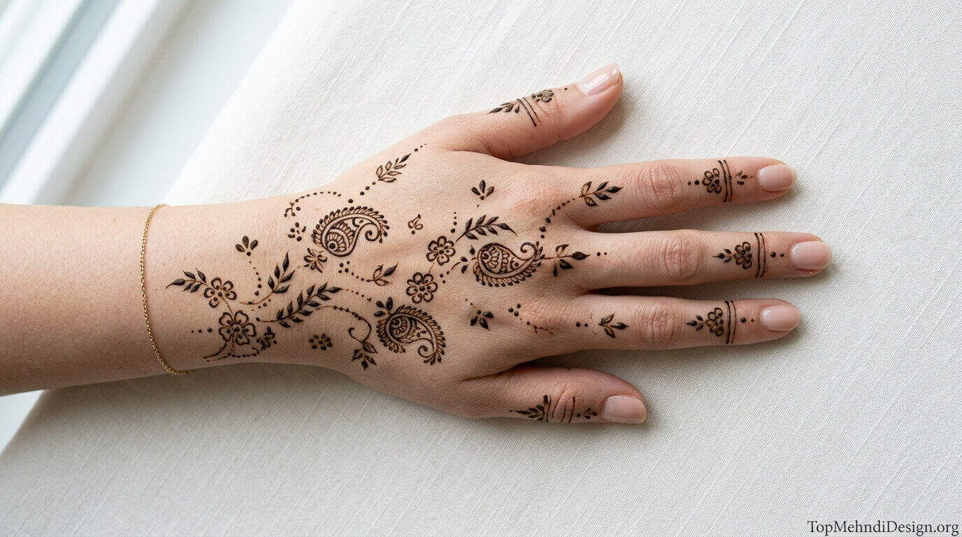 Khafif Mehndi Design for Beginners 2026