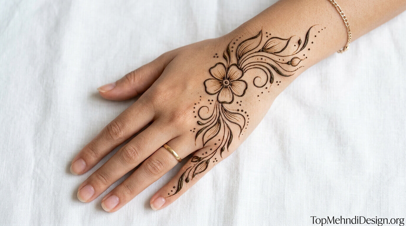 Khafif Mehndi Design for Beginners 2026