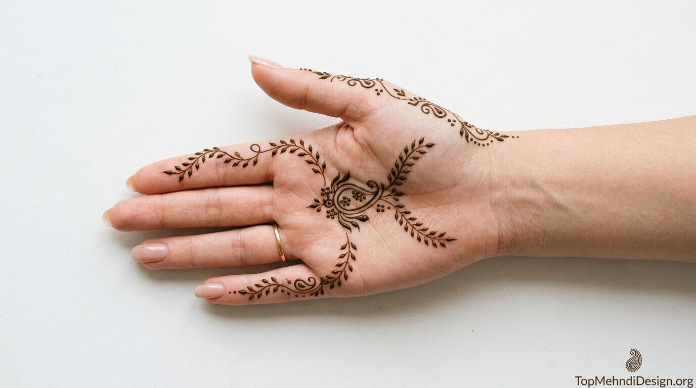 Khafif Mehndi Design for Beginners 2026