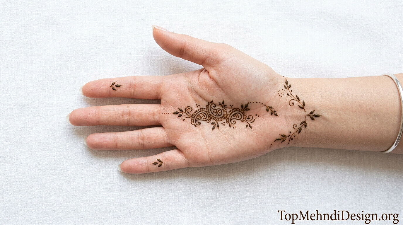 Khafif Mehndi Design for Beginners 2026