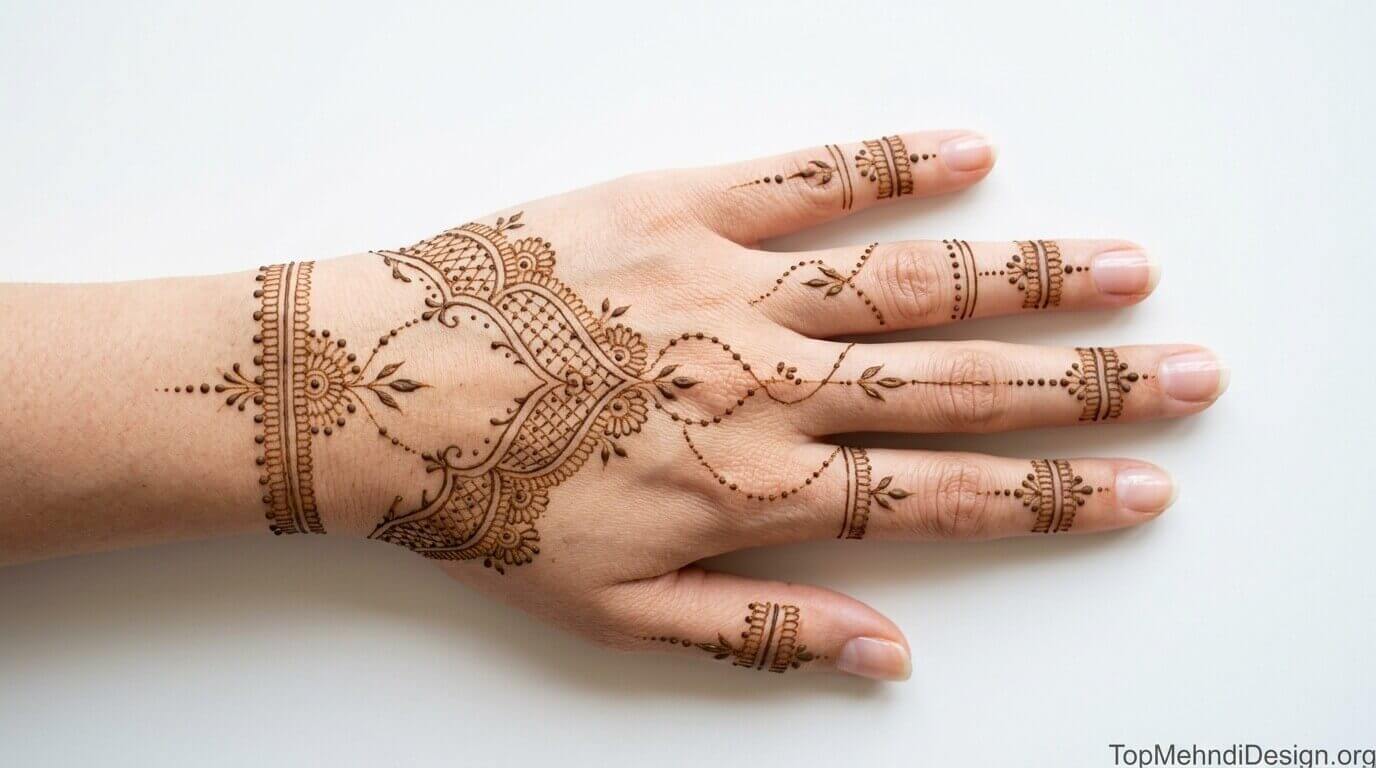Khafif Mehndi Design for Beginners 2026