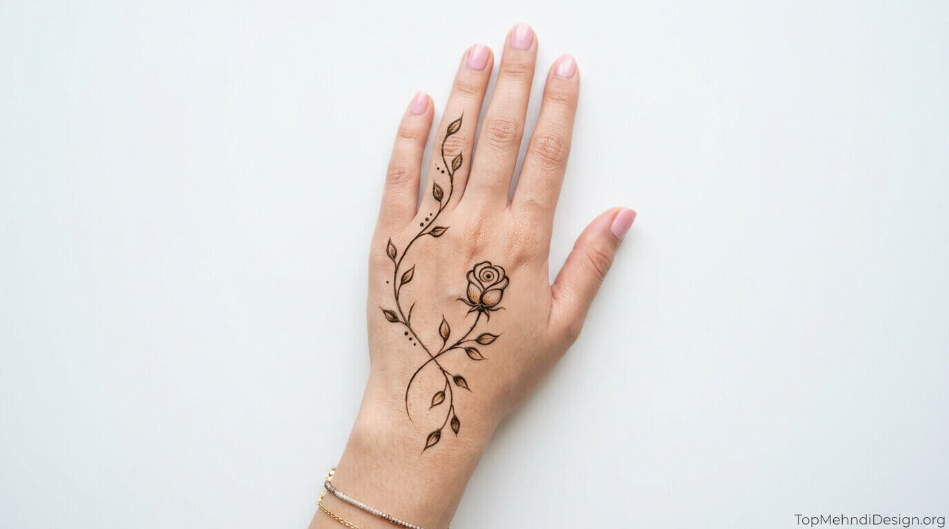 Khafif Mehndi Design for Beginners 2026
