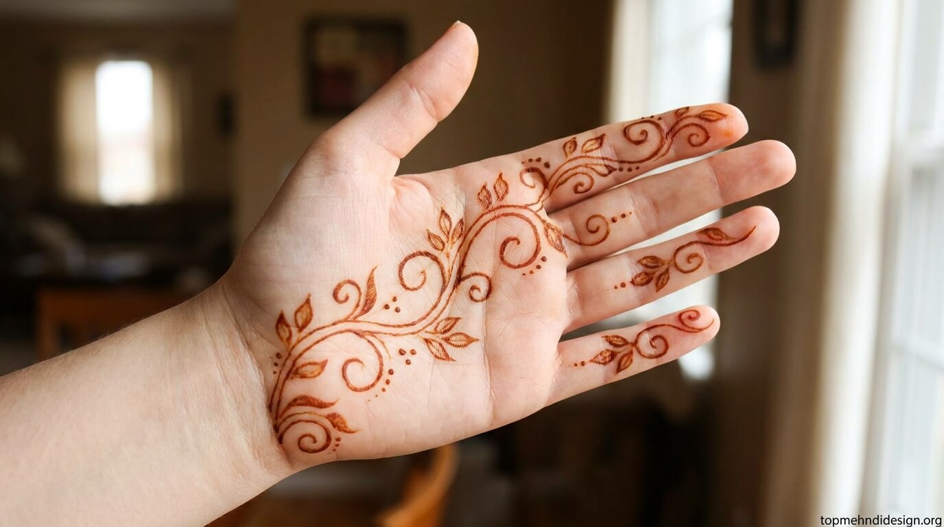 Asan Mehndi Design Ghar Par 2026 