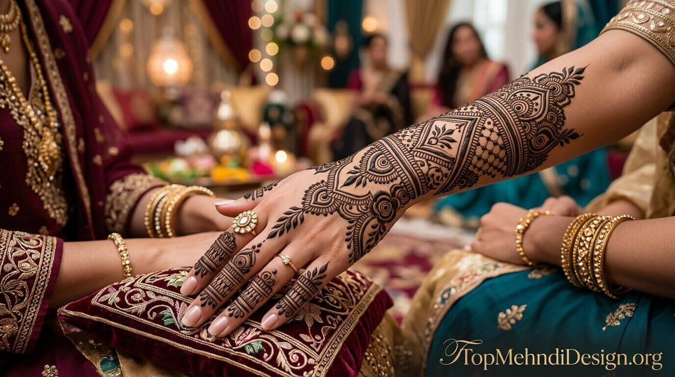 Khaleeji Mehndi Design 2026